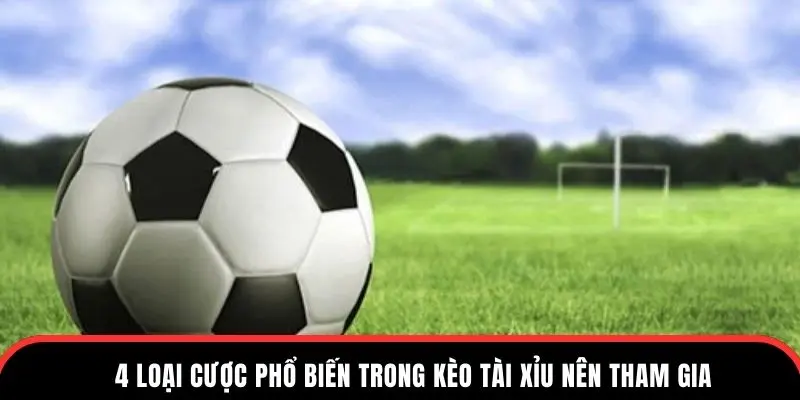 4 loại cược phổ biến trong kèo tài xỉu nên tham gia