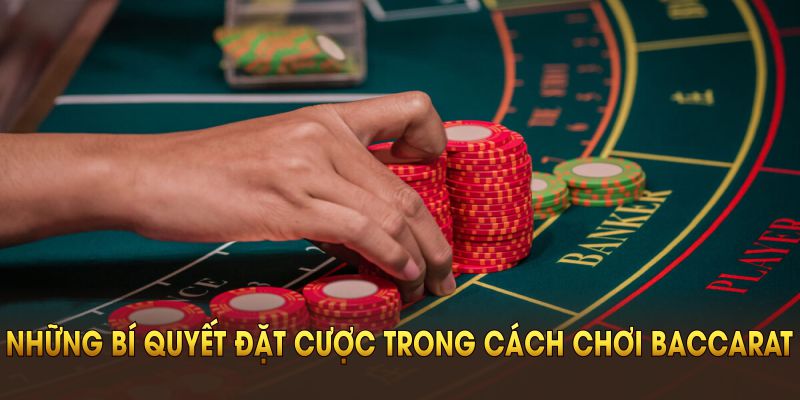 Những bí quyết đặt cược trong cách chơi Baccarat